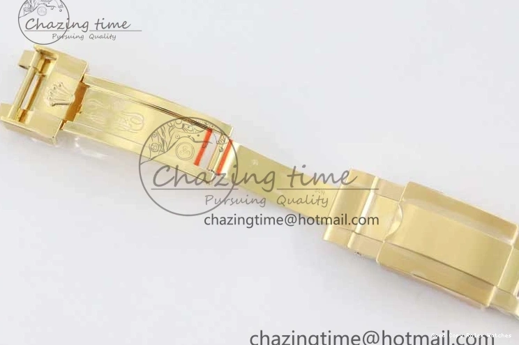 AAA Replica Watches 116595RBOW Black on A Diamonds 2406 Best YG 904L YG Dial Edition Bracelet Effortless TWF 1:1 Steel Daytona YG 0109